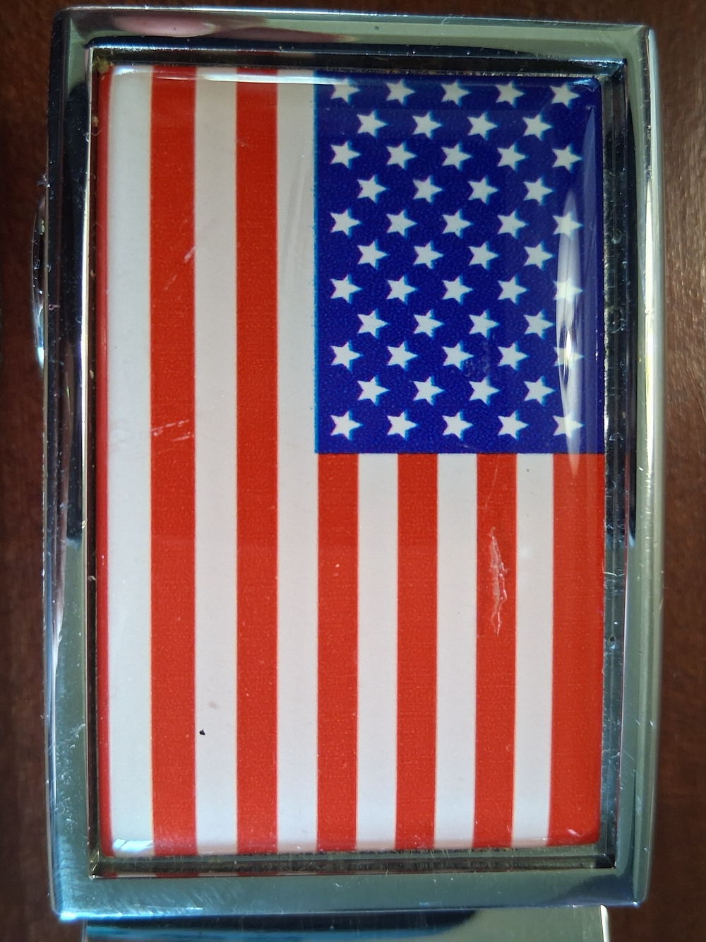 NEXBELT Patriotic Red, White Blue Golf Belt US Flag Buckle Magnetic Ball Marker - Picture 5 of 14
